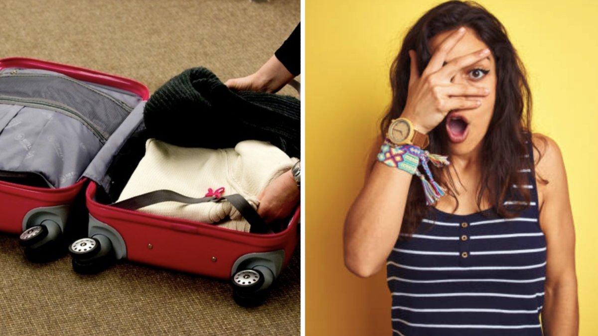 En kvinna köpte en "förlorad" resväska och gick med storvinst.